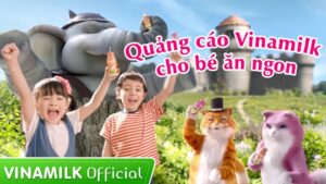 quảng cáo thiếu nhi vui nhộn